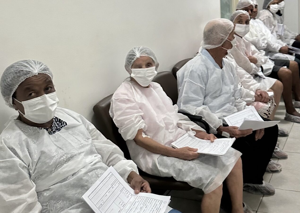 Instituto Visão para Todos realiza mutirão especial para mulheres com mais de 100 cirurgias de catarata neste fim de semana
