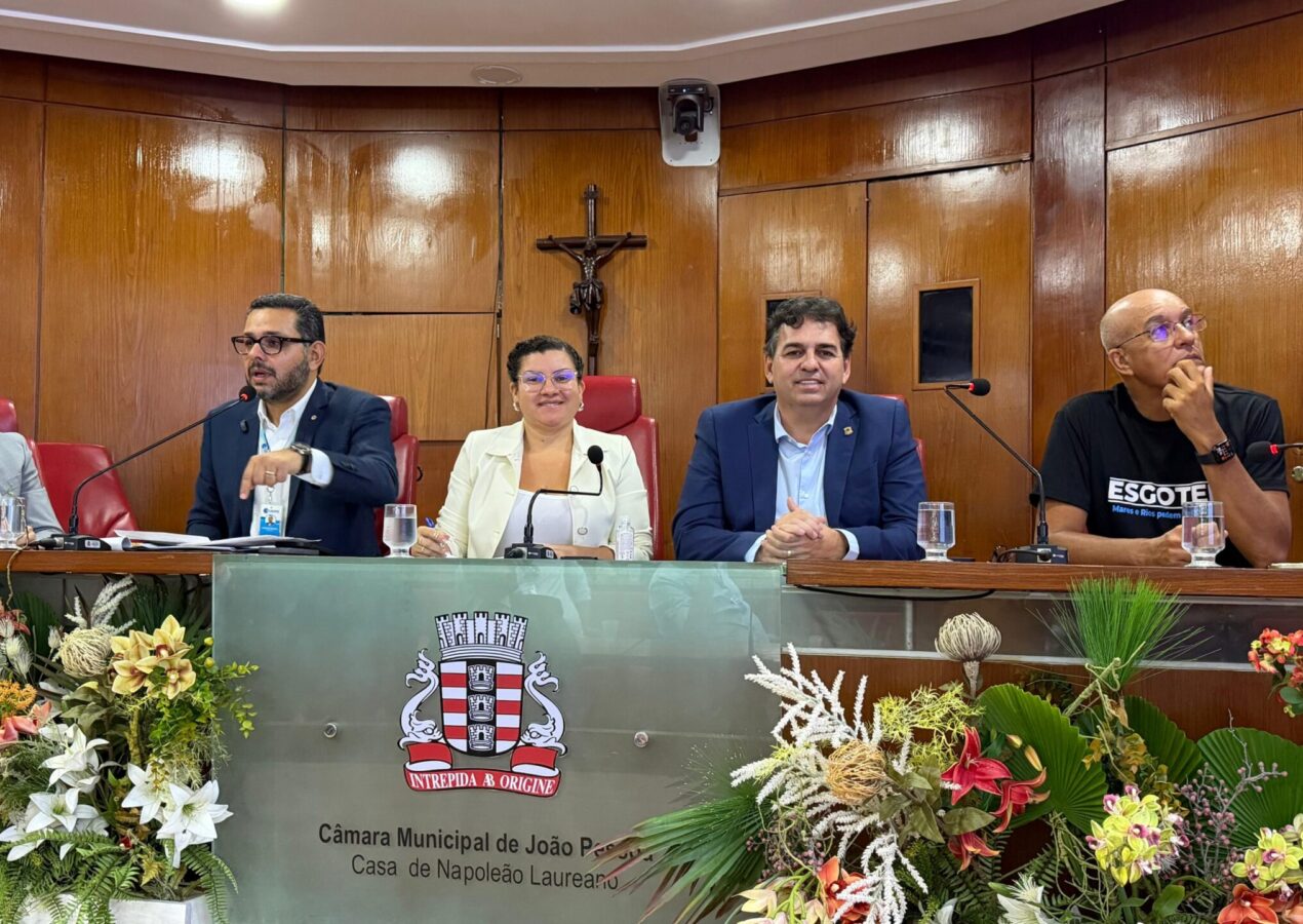 Fábio Carneiro lamenta ausência da Prefeitura em audiência sobre água e saneamento