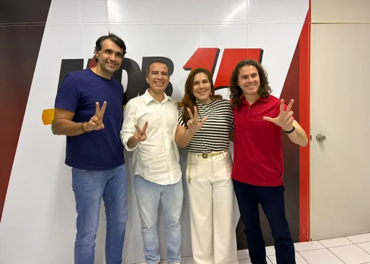 Cicero, Veneziano e André Gadelha recebem apoio do ex-deputado Dr. Érico e da pré-candidata a deputada federal Germana Wanderley, de Patos