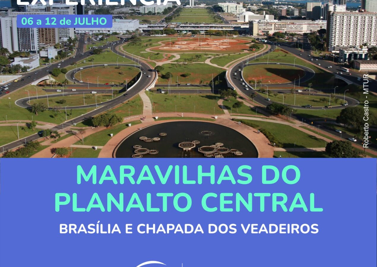 Sesc Paraíba lança excursão “Maravilhas do Planalto Central” com roteiro por Brasília e Chapada dos Veadeiros