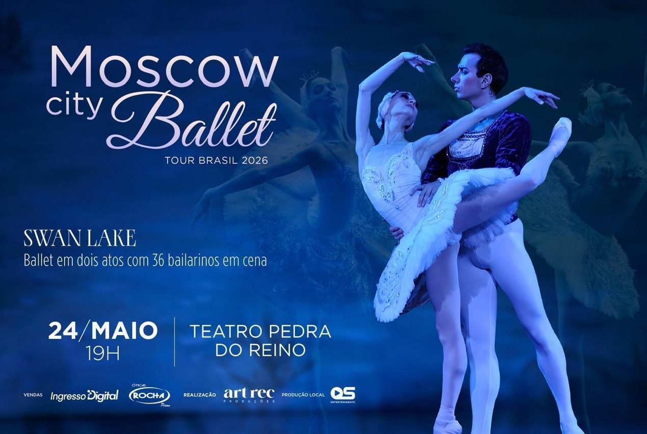 ÚLTIMOS INGRESSOS: Moscow Ballet apresenta “O Lago dos Cisnes”, em João Pessoa