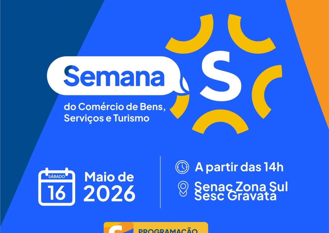 Semana S do Comércio chega à Paraíba com grande programação gratuita de serviços, cultura e entretenimento