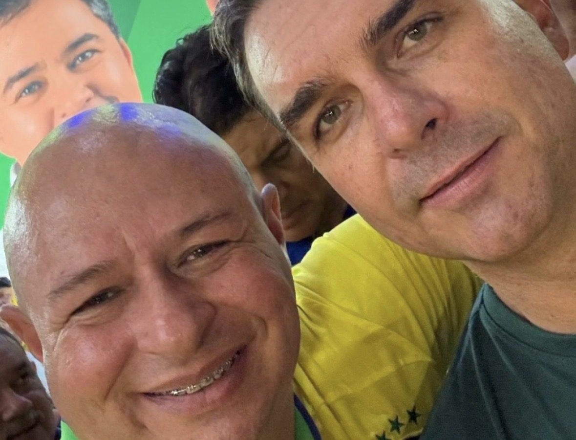 Sargento Rui Nóbrega participa de recepção a Flávio Bolsonaro em Campina Grande e reforça articulação do PL na Paraíba