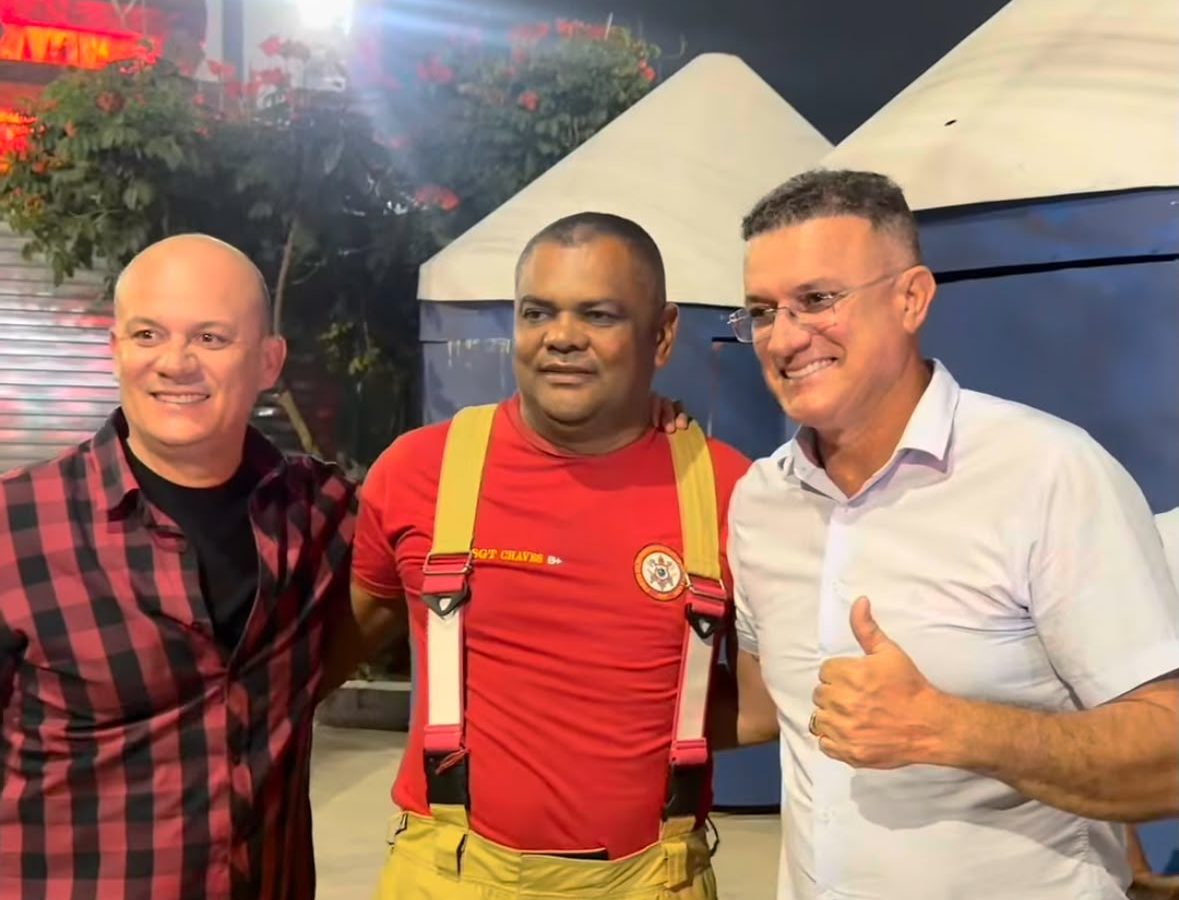 Na estreia do São João em CG, Sargento Neto e Cabo Gilberto reforçam pauta da segurança pública