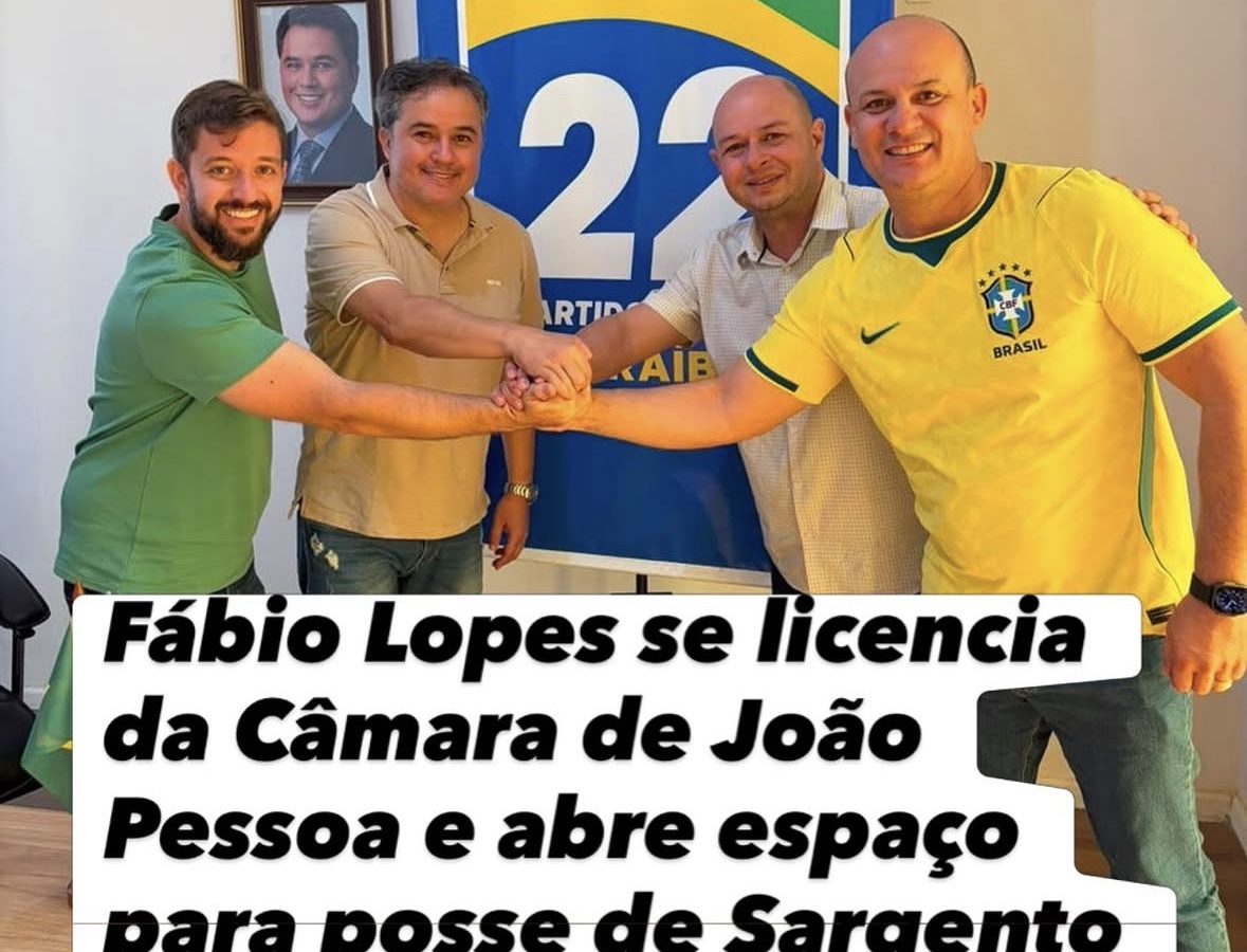 Sargento Rui assume mandato na Câmara Municipal após licença de Fábio Lopes