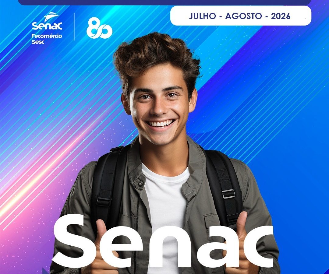 Senac Paraíba lança programação de cursos para os meses de julho e agosto com mais de 700 vagas em diversas áreas