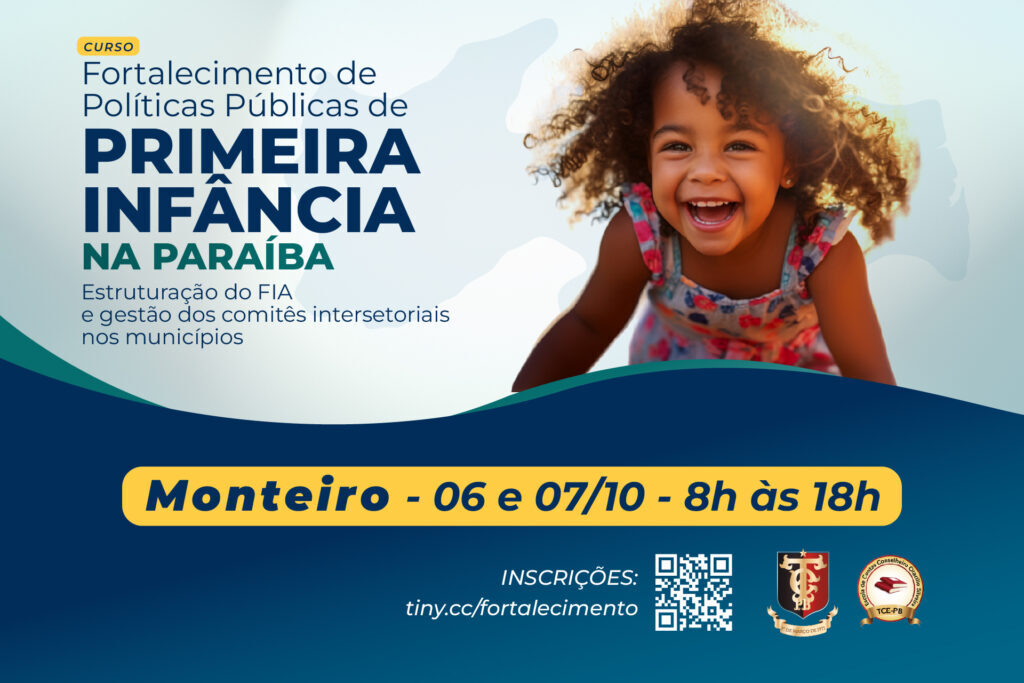 Famup convida gestores e equipes técnicas para capacitação do TCE-PB sobre políticas públicas para a primeira infância